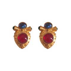 Quore Stud Earrings Colourful