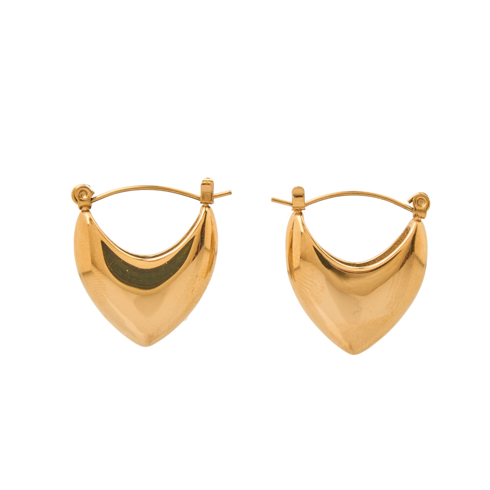 Angelique Earrings stainless steel-gold