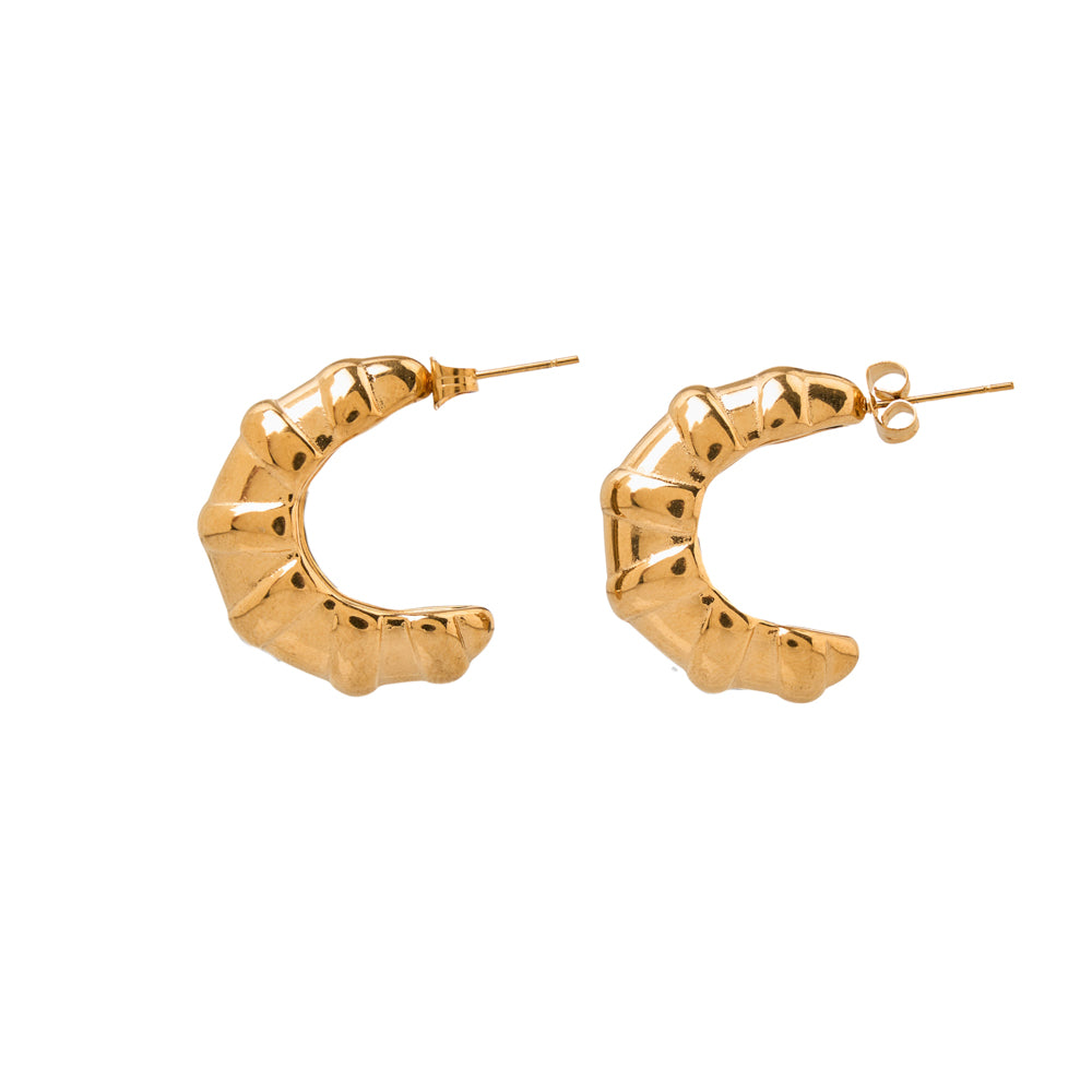 Charlotte Earrings stainless steel-gold