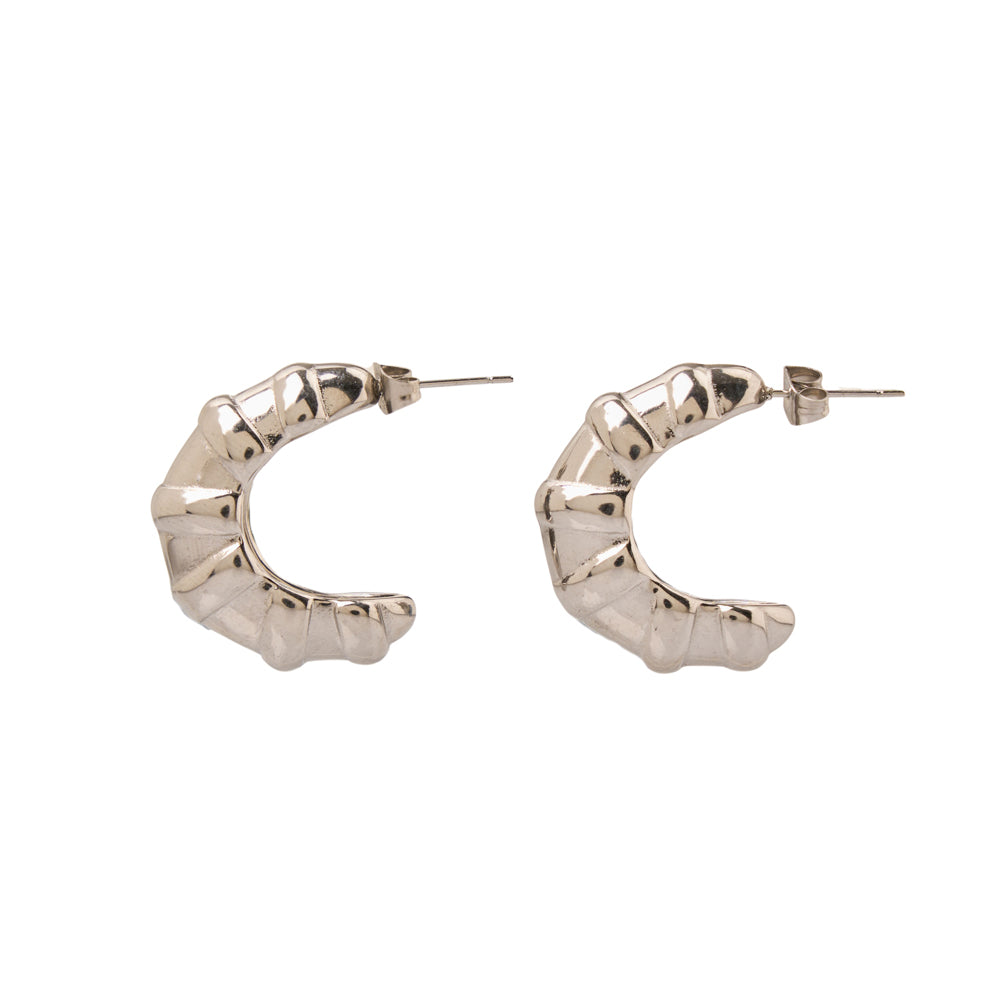 Charlotte Earrings stainless steel-silver