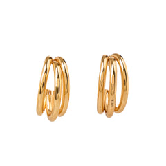 Scarlet Earrings stainless steel-gold