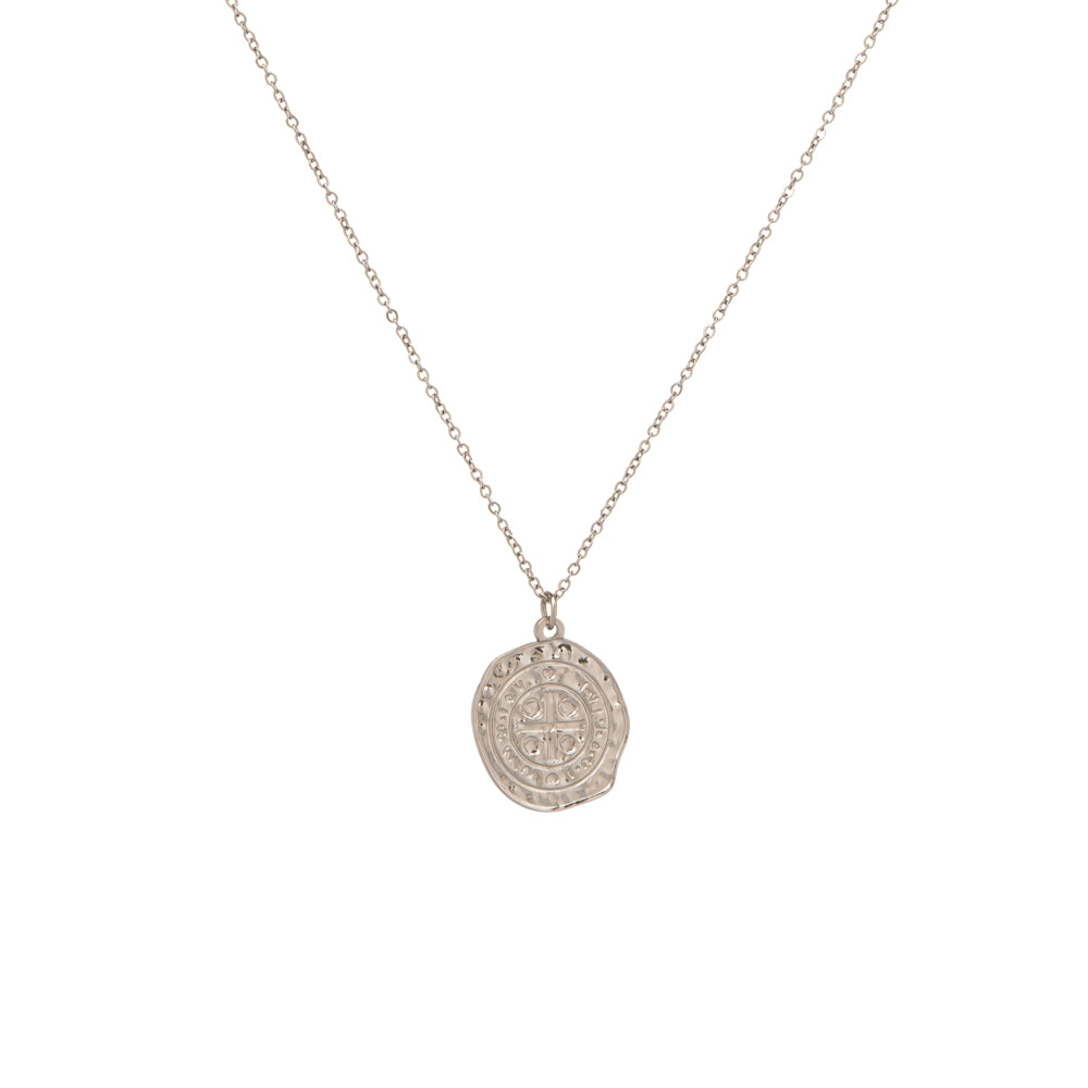 Sylvia Necklace stainless steel - silver
