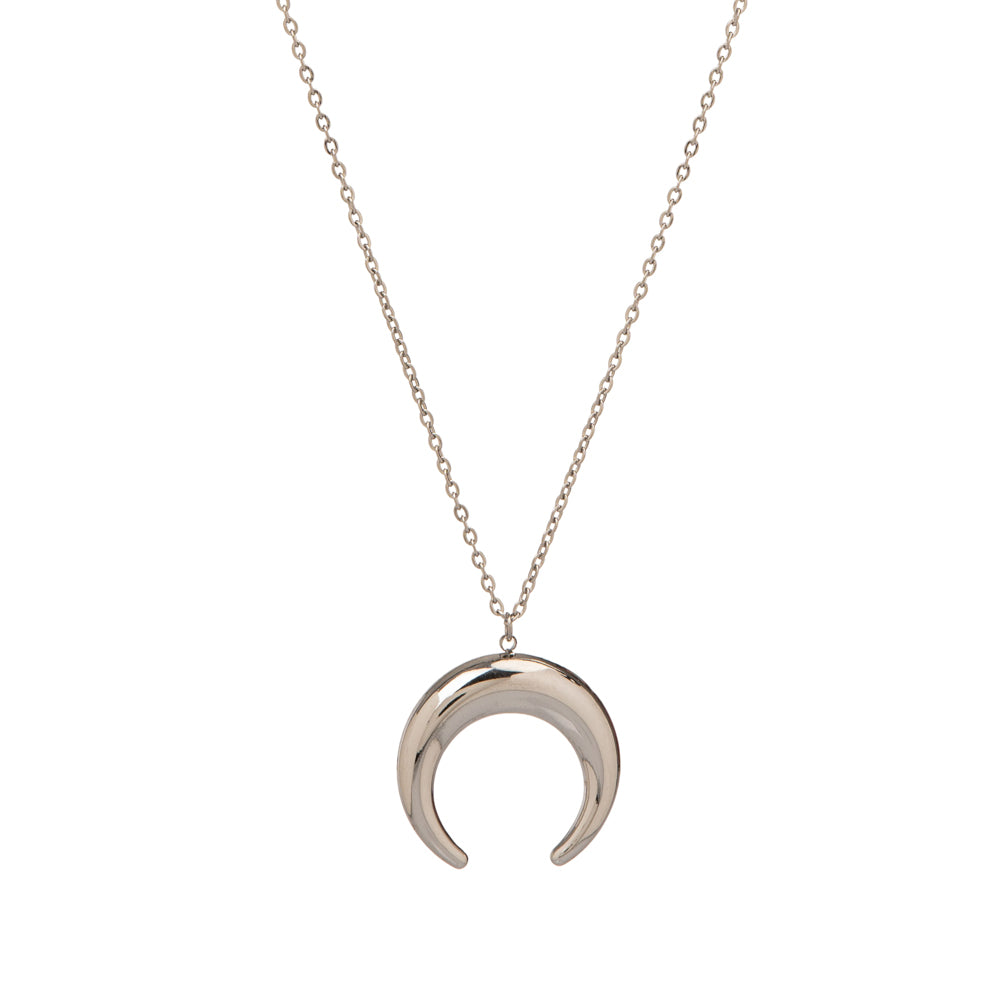 Mira Necklace stainless steel - silver