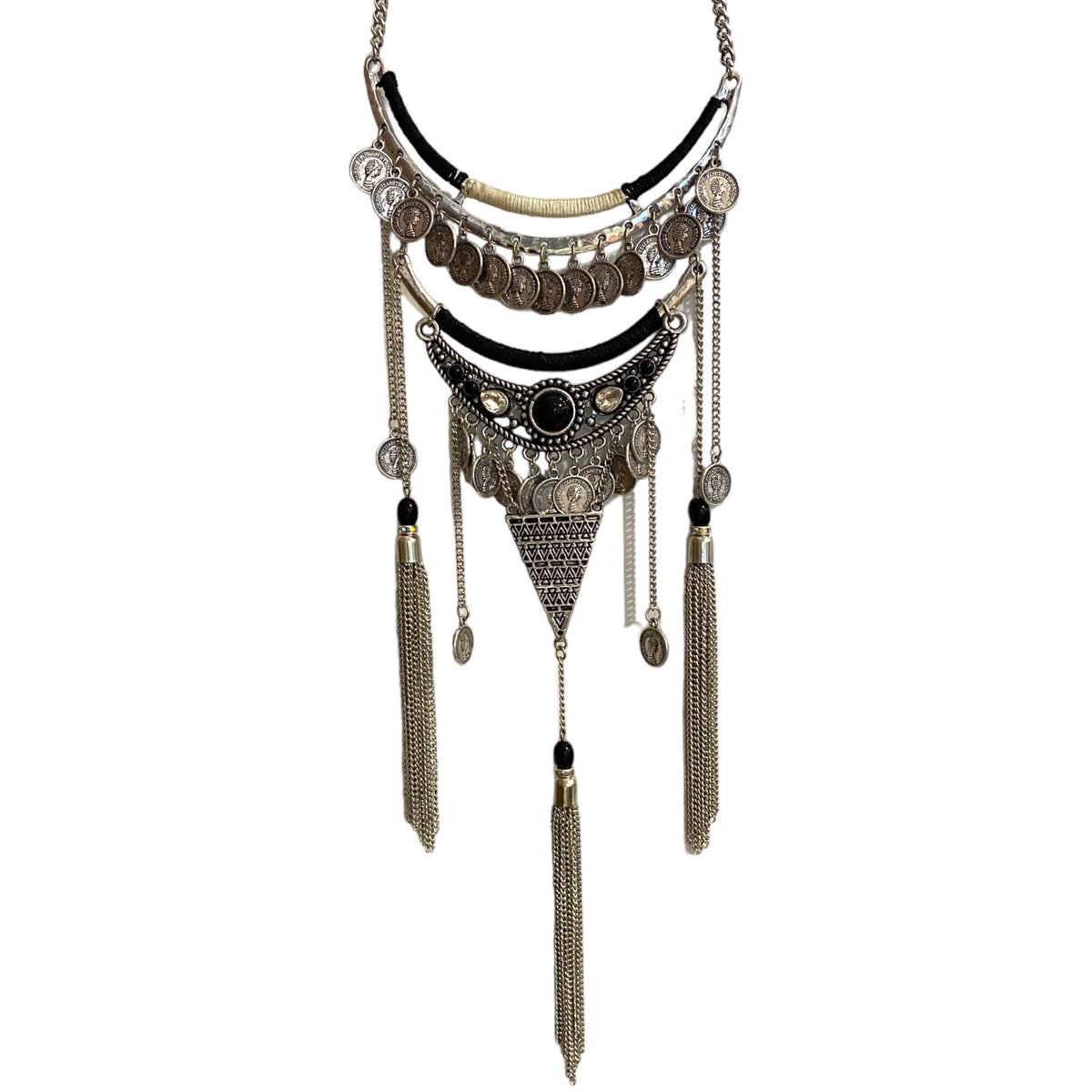 Bohemian Crush Necklace - Silver