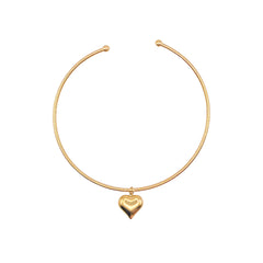 Mi Amor Choker-Gold