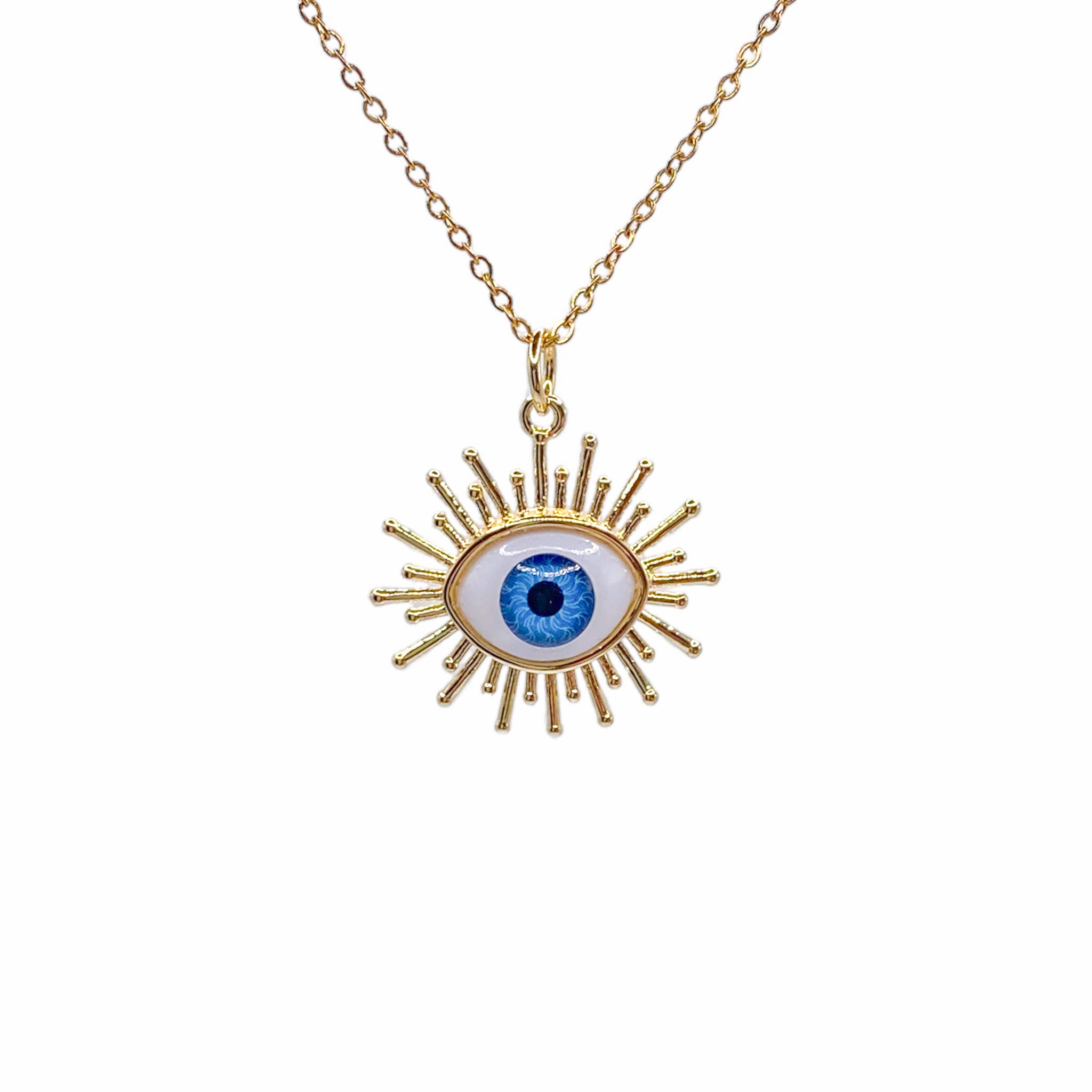 Oh m(eye) God Necklace stainless steel