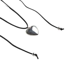 Your Heart Cord Stainless Steel Necklace