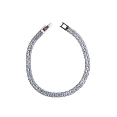 Carol Stainless Steel Bracelet Crystal Zircon