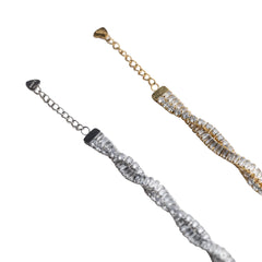 Serina Stainless Steel Bracelet Crystal Zircon