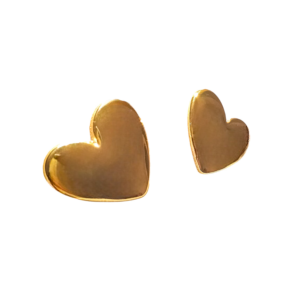 Stud Earring XL Hearts