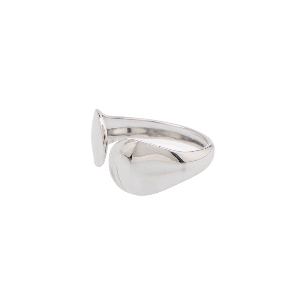 Karter Ring stainless steel - silver