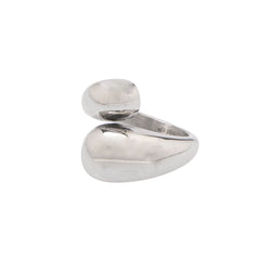 Gillian Chunky Ring stainless steel - silver