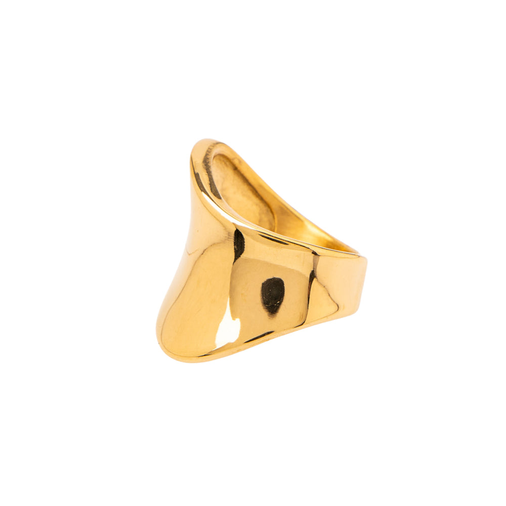 Allegra Ring stainless steel - gold