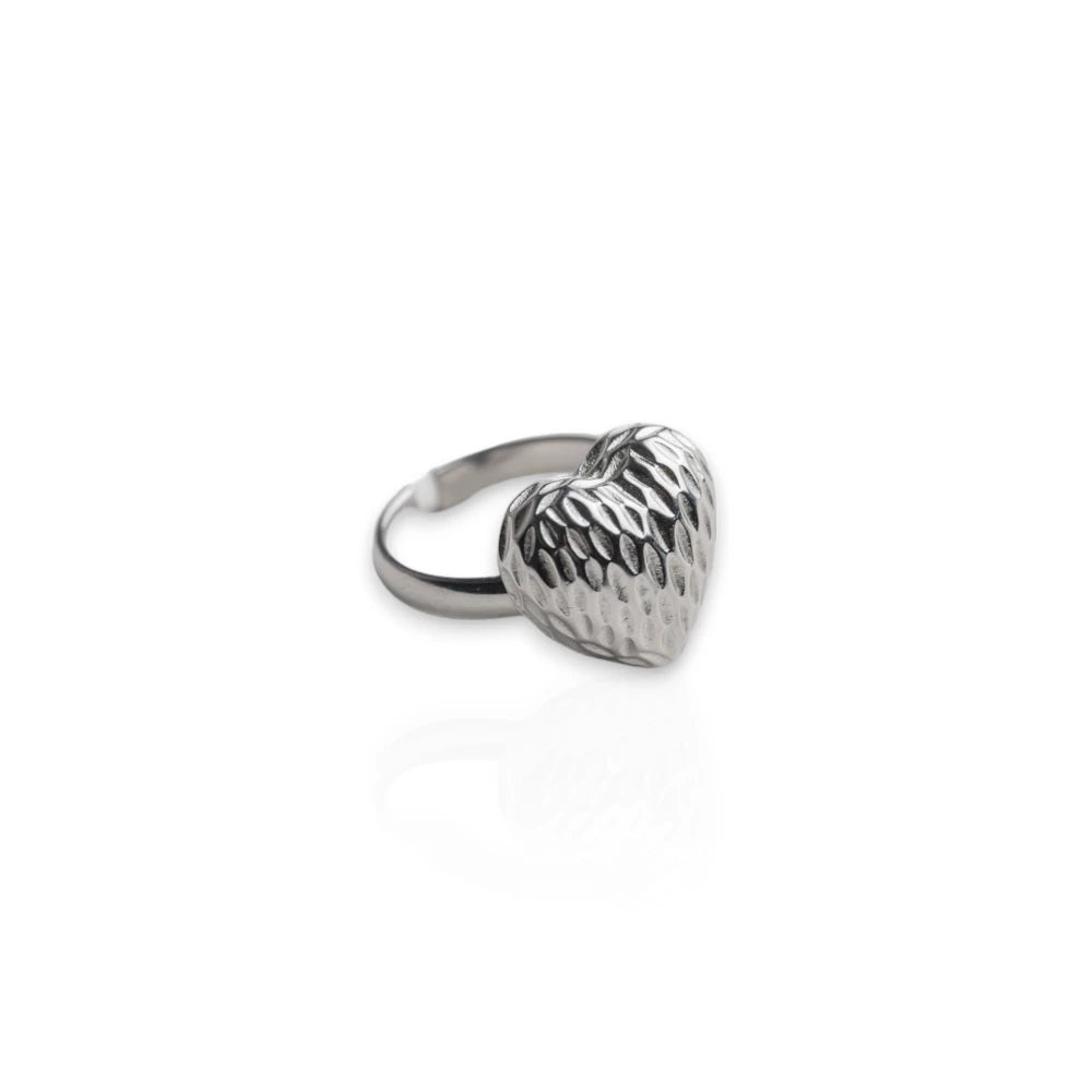 Lester Stainless Steel Ring