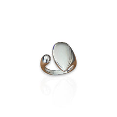 Doris Stainless Steel Ring Silver